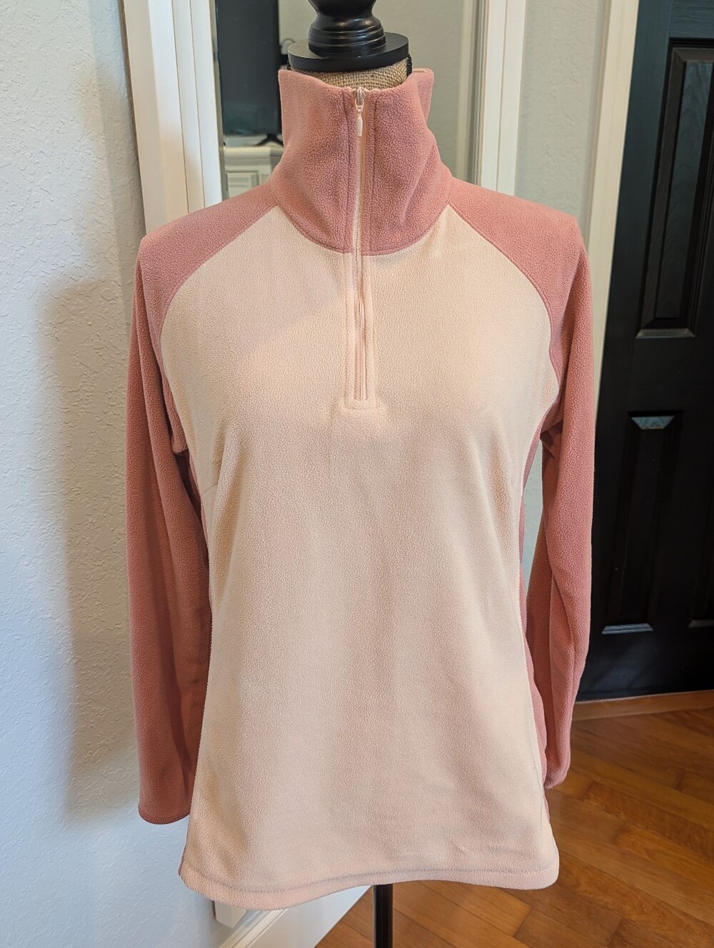 Two Tone Columbia Fleece 1/4 Zip Pullover